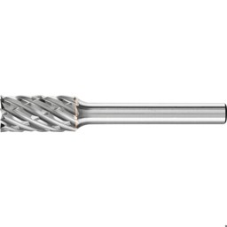 Bild von Hartmetall Hochleistungsfrässtift STEEL Zylinder ZYAS stirnv. Ø 10x20mm Schaft-Ø 6 mm Stahl
