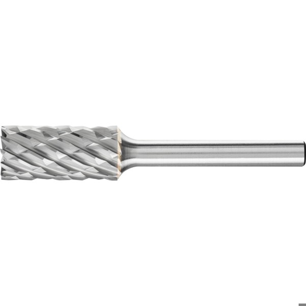 Bild von Hartmetall Hochleistungsfrässtift STEEL Zylinder ZYAS stirnv. Ø 12x25 mm Schaft-Ø 6 mm Stahl