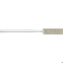 Bild von Diamantfeile für Handfeilgerät flachst. 5,0x2,0x50mm Schaft-Ø3 mm D126 (mittel) beidseitig