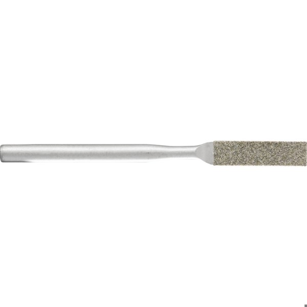 Bild von Diamantfeile für Handfeilgerät Messer 1,0x4,0x50mm Schaft-Ø3 mm D126 (mittel) komplett
