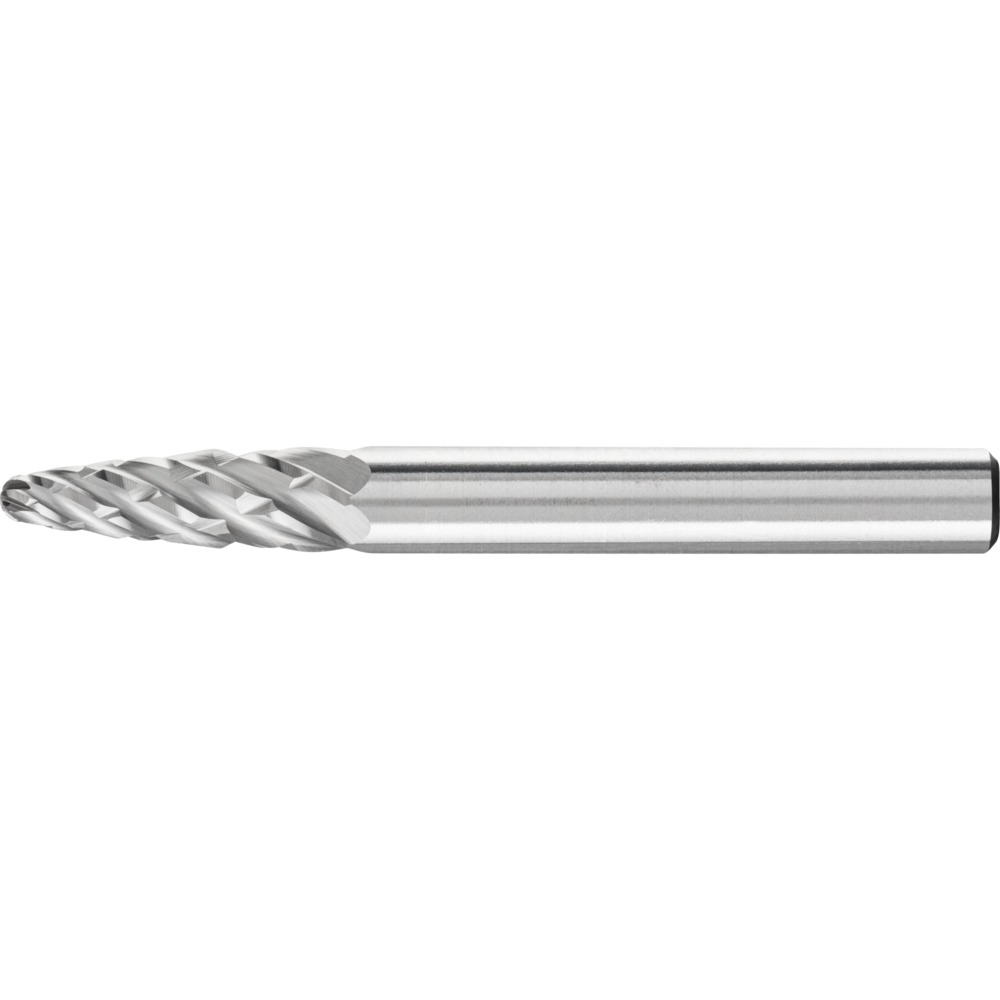 Bild von Hartmetall Hochleistungsfrässtift STEEL Rundbogen RBF Ø 06x18 mm Schaft-Ø 6 mm für Stahl