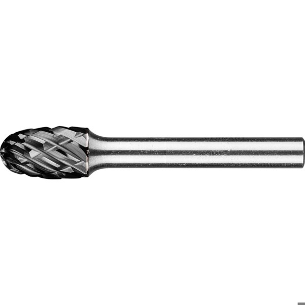 Bild von Hartmetall Hochleistungsfrässtift STEEL Tropfen TRE Ø 10x16 mm Schaft-Ø 6 mm HICOAT für Stahl