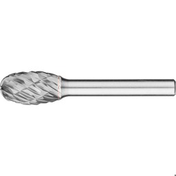 Bild von Hartmetall Hochleistungsfrässtift STEEL Tropfen TRE Ø 12x20mm Schaft-Ø 6 mm für Stahl