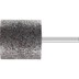 Bild von INOX EDGE Schleifstift Zylinder Ø 40x40mm Schaft-Ø 6 mm A24 für Edelstahl