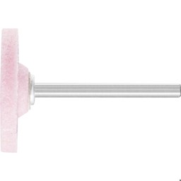 Bild von STEEL EDGE Schleifstift Zylinder Ø 25x3 mm Schaft-Ø 3 mm A100 für Stahl- und Stahlguss