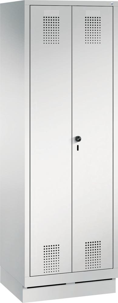 Bild für Kategorie Garderobenschrank, mit Füßen und paarweise zueinanderschlagenden Türen