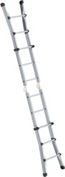 Bild für Kategorie Stufen-Stehleiter, einseitig begehbar mit clip-step R13