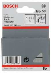 Bild von Feindrahtklammer Typ 59, 10,6 x 0,72 x 8 mm, 1000er-Pack