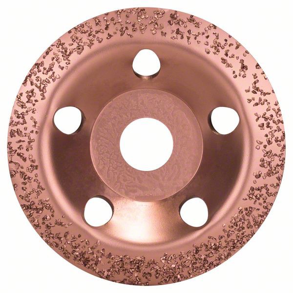 Bild von Carbide-Schleifköpfe, 115 mm, Feinheitsgrad mittel, Scheibenform schräg