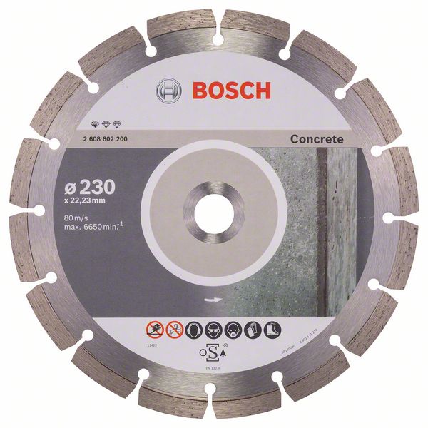 Picture of Diamanttrennscheibe Standard for Concrete, 230 x 22,23 x 2,3 x 10 mm, 1er-Pack