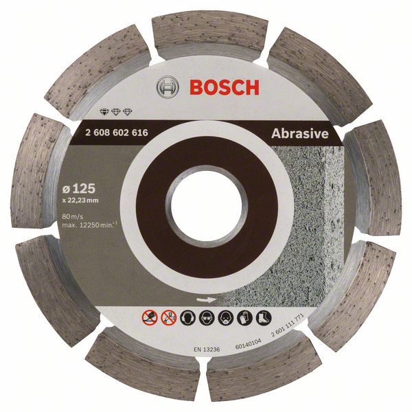 Picture of Diamanttrennscheibe Standard for Abrasive, 125 x 22,23 x 6 x 7 mm
