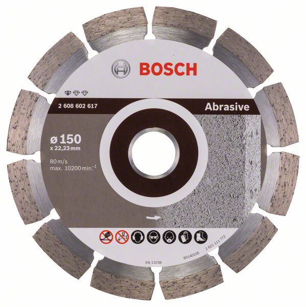Picture of Diamanttrennscheibe Standard for Abrasive, 150 x 22,23 x 2 x 10 mm