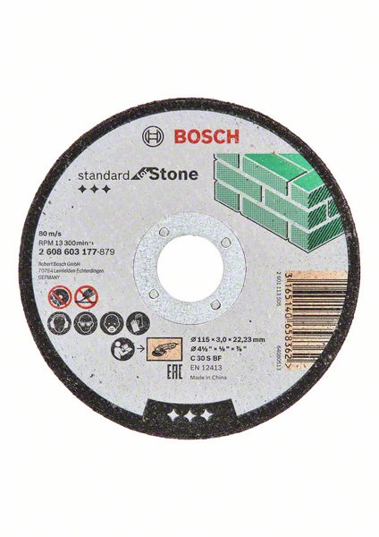 Imagen de Trennscheibe gerade Standard for Stone C 30 S BF, 115 mm, 3,0 mm
