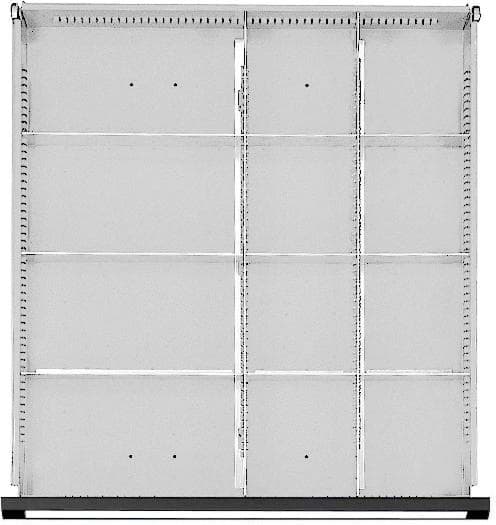 Imagen de Schubladeneinteilungssatzfür FH 60mm 1/2 bis 1/4 Teilung f.Schublade B500xT540 mm
