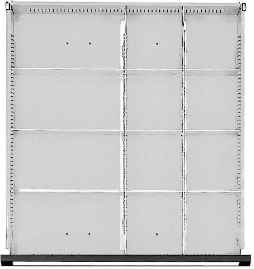 Bild von Schubladeneinteilungssatzfür FH 60mm 1/2 bis 1/4 Teilung f.Schublade B500xT540 mm