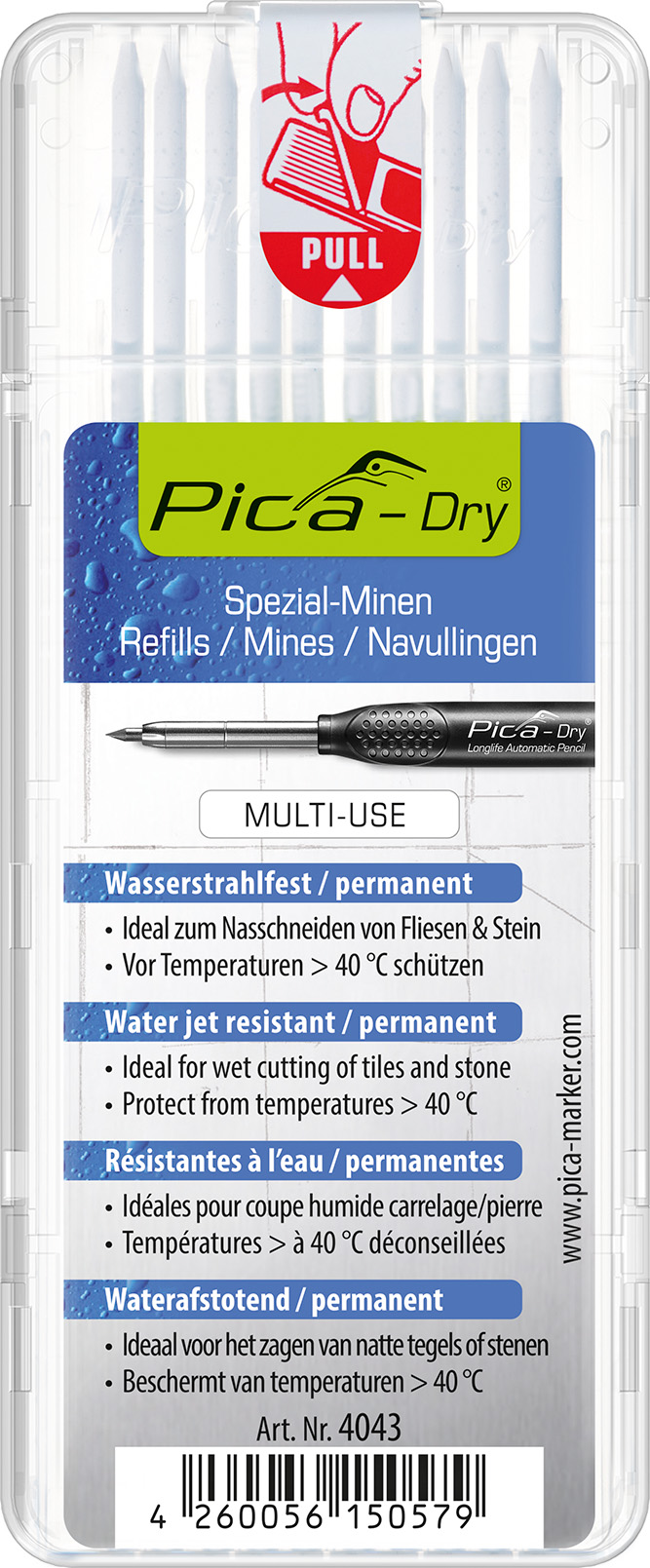 Picture of Pica DRY Minen-Set weiss