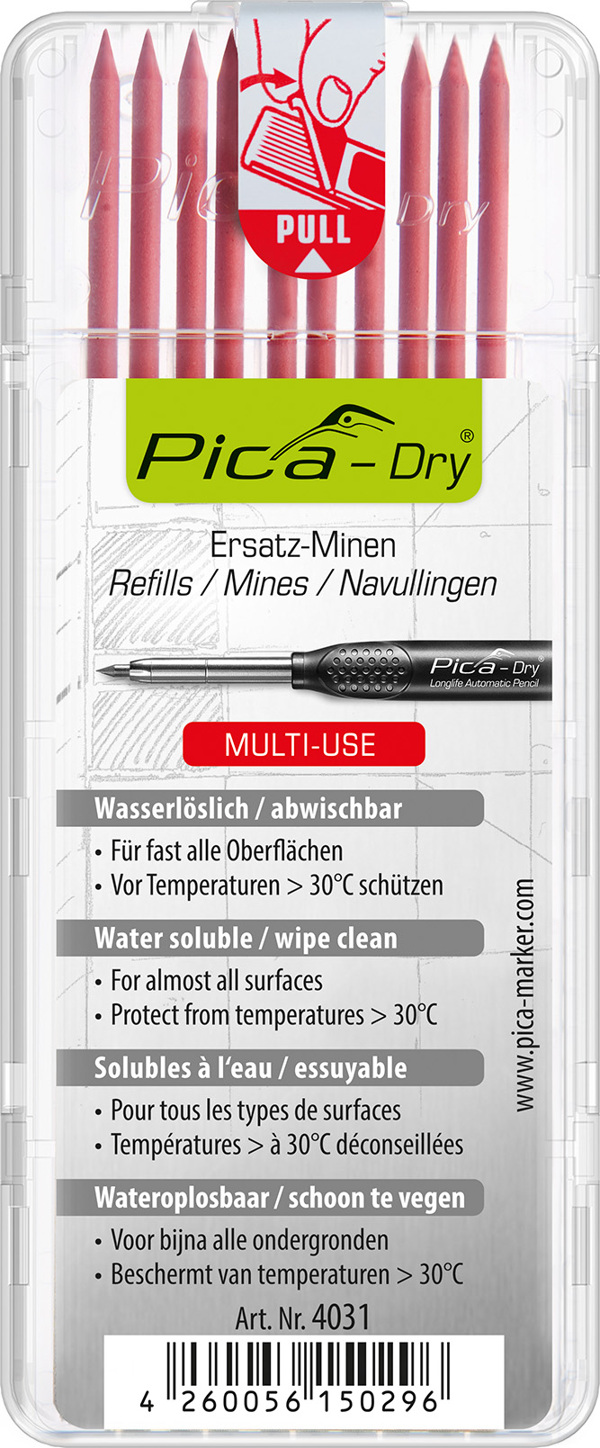 Picture of Pica DRY Minen-Set rot