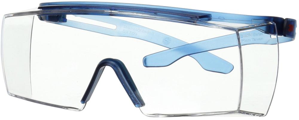 Imagen de Überbrille SecureFit 3700,blauer Bügel, klare Scheibe 3M