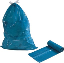 Bild für Kategorie Müllsack, 120 l blau LDPE