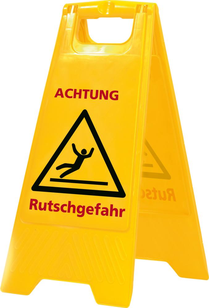 Picture for category Kombi-Warnschild, Vorsicht Rutschgefahr