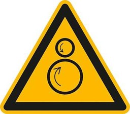 Bild für Kategorie Warnschild, Warnung vor Flurförderzeugen