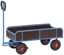 Bild für Kategorie Plattenwagen mit Holzplattform