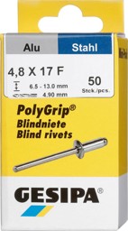 Bild von Mini-Pack PolyGrip Alu/Stahl 4,8 x 17 Gesipa