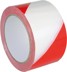 Bild von Warnmarkierungsband PVC selbstklebend 60mmx66m rot/weiss