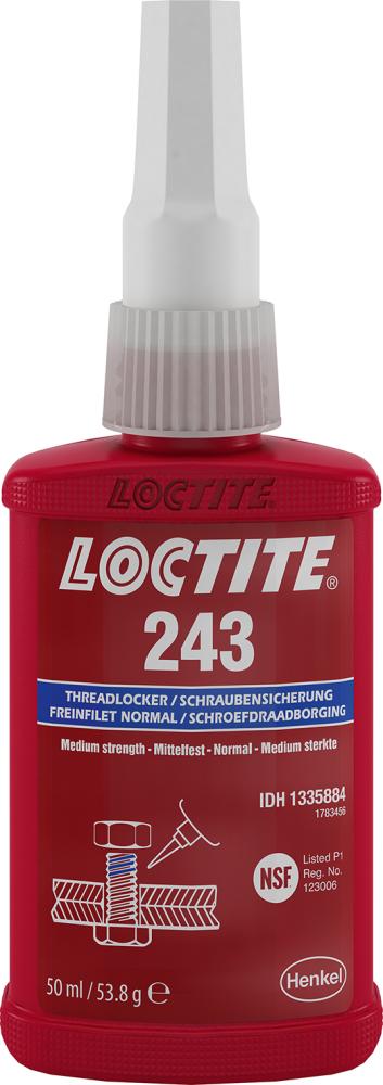 Imagen para la categoría Loctite® 243 Schraubensicherung mittelfest