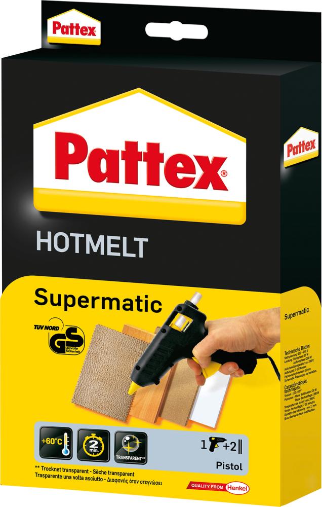 Imagen de Heißklebepistole Pattex Supermatic für Klebestick-Ø 11mm Henkel