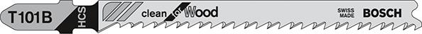 Bild für Kategorie Stichsägeblatt T 101 B für weiches Holz