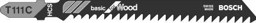 Bild für Kategorie Stichsägeblatt T 111 C für weiches Holz