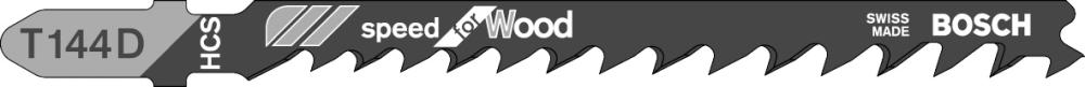 Bild für Kategorie Stichsägeblatt T 144 D für weiches Holz