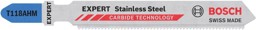 Bild von EXPERT ‘Stainless Steel’ T 118 AHM Stichsägeblatt, 3 Stück. Für Stichsägen