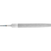 Bild von Werkstattfeile Halbrund-Spitz 150mm Hieb 1 für grobe Zerspanung, Schruppen