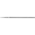 Bild von Präzisions-Stiftenfeile Flachstumpf sehr schmal 200mm Schweizer Hieb 2, mittel-fein