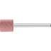 Bild von Poliflex Schleifstift Zylinderform Ø 10x10mm Schaft-Ø 3 mm Bindung GR A120