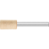 Bild von Poliflex Schleifstift Zylinderform Ø 12x20mm Schaft-Ø 6 mm Bindung LR A120