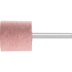 Bild von Poliflex Schleifstift Zylinderform Ø 30x30mm Schaft-Ø 6 mm Bindung GR A120