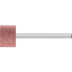 Bild von Poliflex Schleifstift Zylinderform Ø 12x8 mm Schaft-Ø 3 mm Bindung GR A120