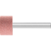 Bild von Poliflex Schleifstift Zylinderform Ø 20x12 mm Schaft-Ø 6 mm Bindung GR A120