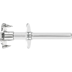 Bild von POLICLEAN Werkzeughalter für Bohrung Ø 6 mm Spannbreite 26 mm Schaft-Ø 6 mm