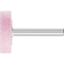 Bild von STEEL EDGE Schleifstift Zylinder Ø 32x8 mm Schaft-Ø 6 mm A60 für Stahl- und Stahlguss