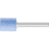 Bild von TOUGH Schleifstift Zylinder Ø 16x20mm Schaft-Ø 6 mm CO60 für schwer zerspanbare Werkstoffe