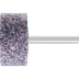 Bild von CAST Schleifstift Zylinder Ø 40x20mm Schaft-Ø 6 mm A24 für Grau-und Sphäroguss