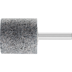 Bild von CAST EDGE Schleifstift Zylinder Ø 40x40mm Schaft-Ø 8 mm SIC24 für Grau-und Sphäroguss