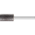 Bild von INOX EDGE Schleifstift Zylinder Ø 13x25 mm Schaft-Ø 6 mm A46 für Edelstahl