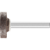 Bild von INOX EDGE Schleifstift Zylinder Ø 25x6 mm Schaft-Ø 6 mm A46 für Edelstahl