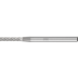Bild von Hartmetall Frässtift Zylinder ZYA Ø 02x10mm Schaft-Ø 3 mm Z3P universal mittel kreuzverzahnt