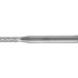 Bild von Hartmetall Frässtift Zylinder ZYAS stirn. Ø 04x13 mm Schaft-Ø 6 mm Z3P universal mittel kreuzv.